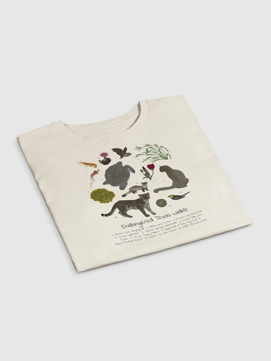 Endangered Texas Wildlife Crop Top product image (3)