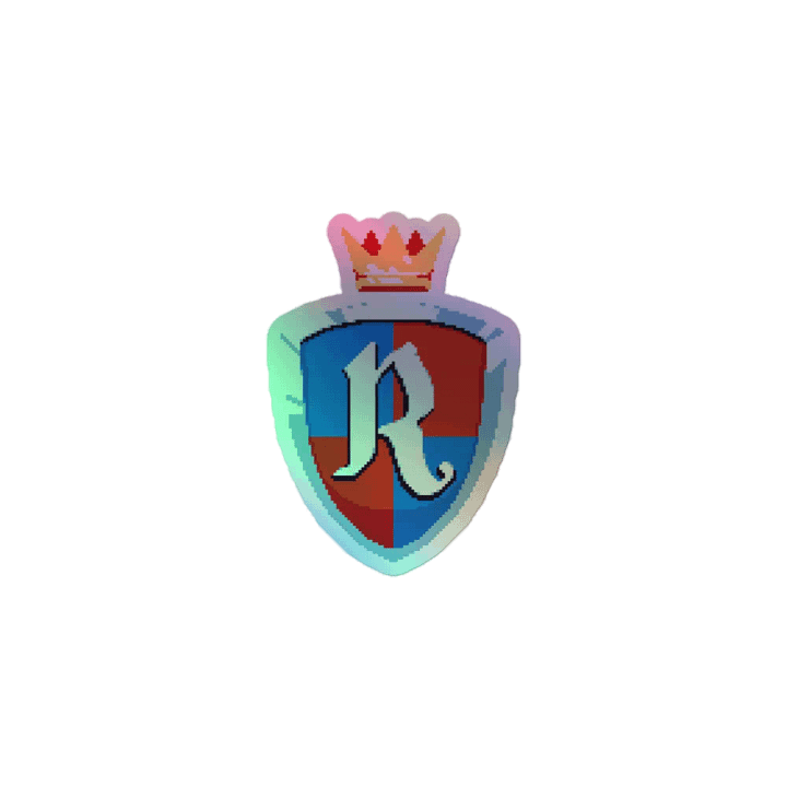 Crest Holo Sticker (Naked Edition) product image (1)