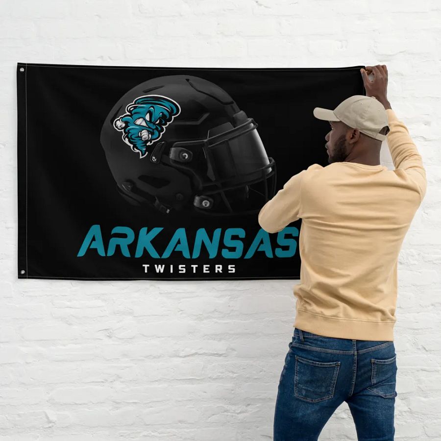 Arkansas Twisters Team Flag product image (11)