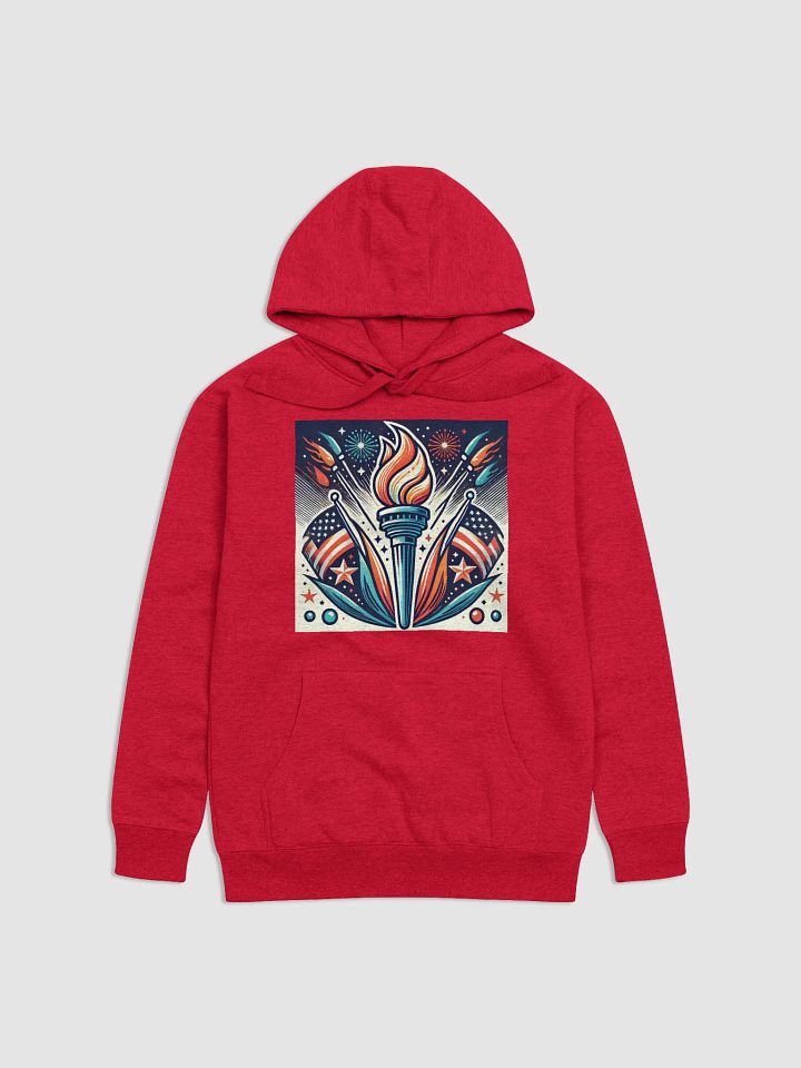 Freedom Torch Unisex Hoodie product image (1)