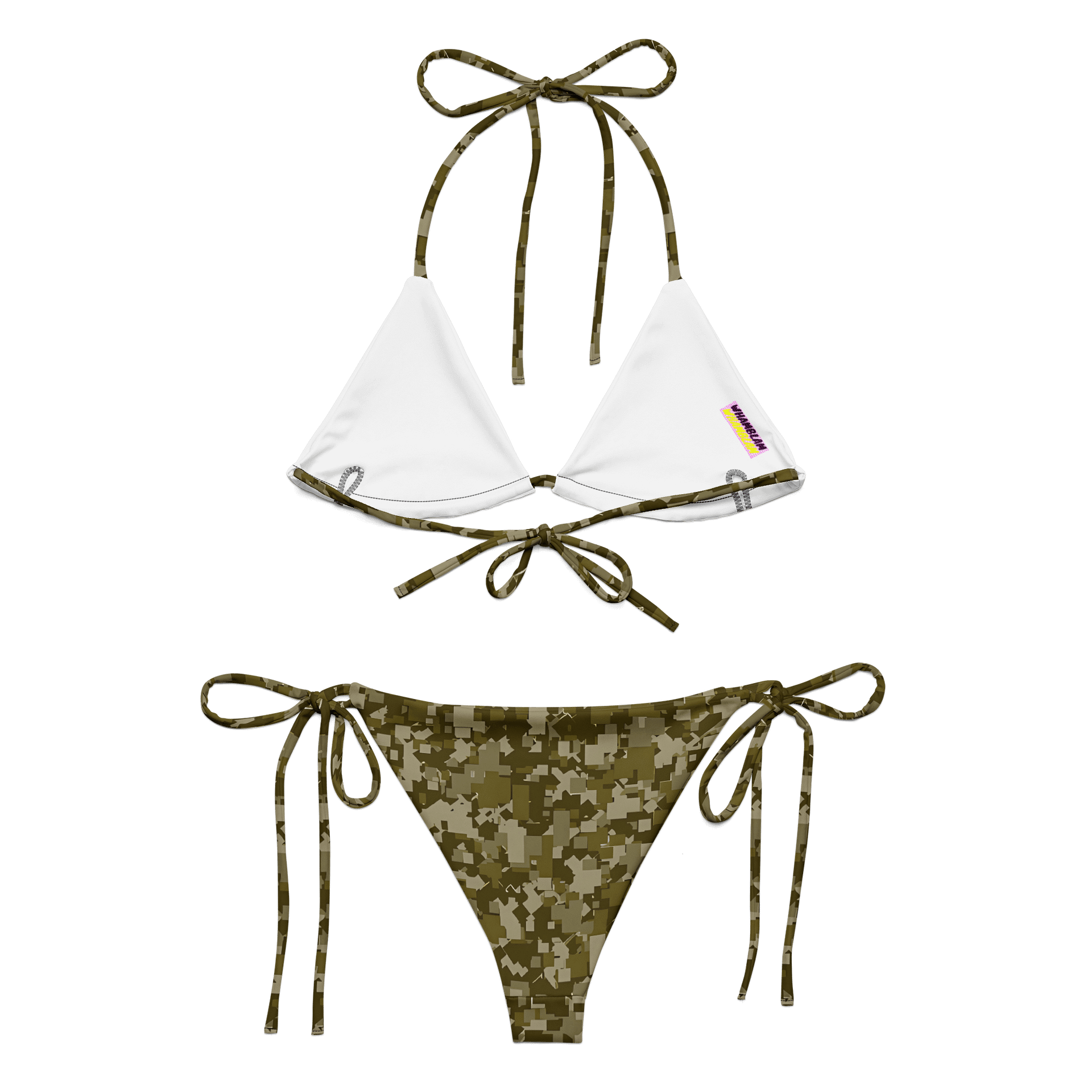 Pixelated Forest Camo Bikini Set product image (1)