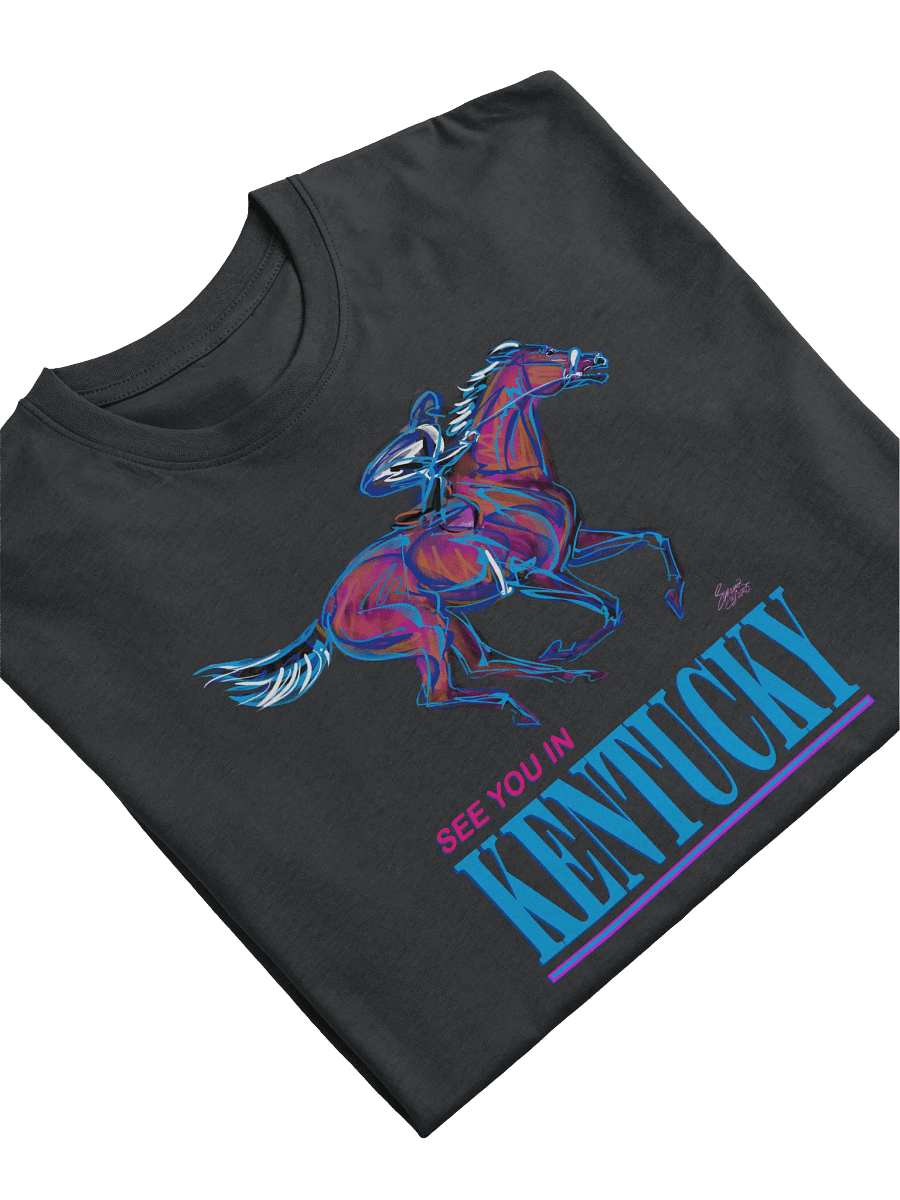 Kentucky Bound-Horse Racing Tee Shirt product image (32)