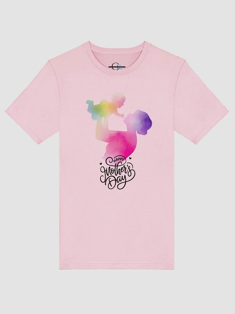 Bella + Canvas “Happy Mother’s Day” Watercolor Silhouette T-Shirt – Soft & Sentimental product image (42)