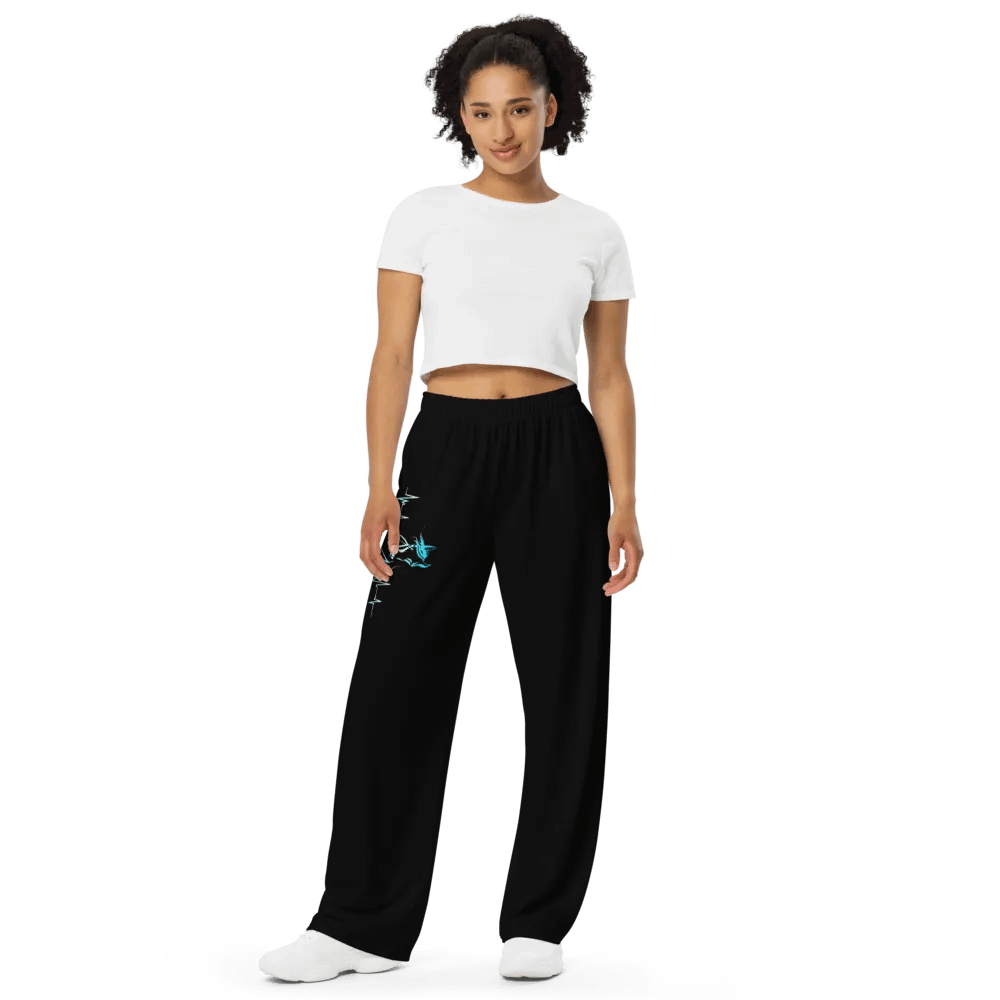 Horse Heartbeat Unisex Wide-Leg Pants product image (1)