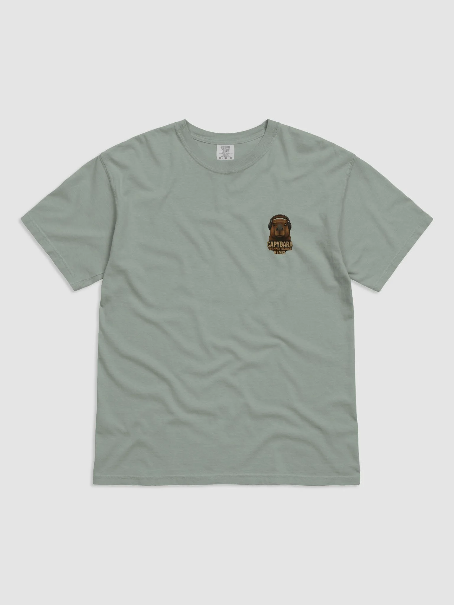 Original CapyBara Techno T-Shirt – EDM Minimal Style product image (1)