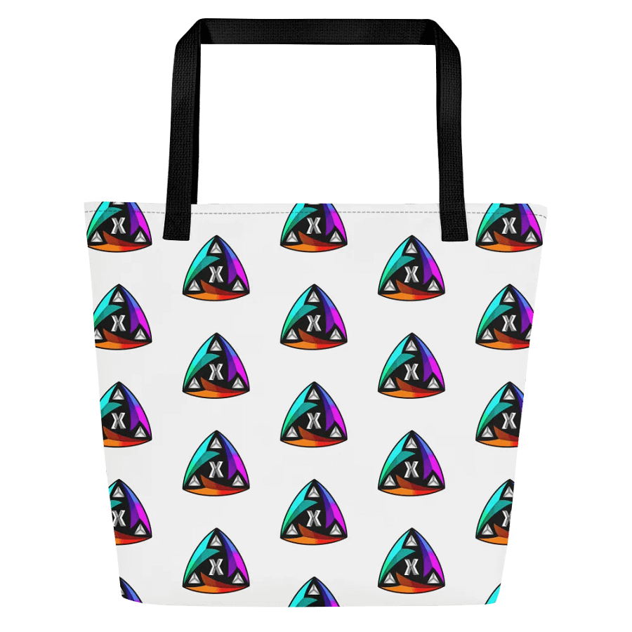 PriismX Patterned White Tote product image (1)