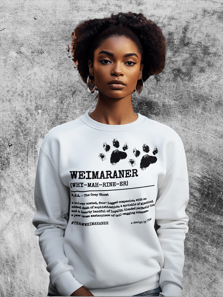 Definition of Weimaraner V2 - Lane Seven Premium Crewneck Sweatshirt product image (1)