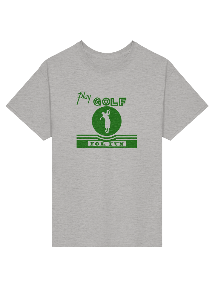'Golf for Fun' T-Shirt — Light product image (1)