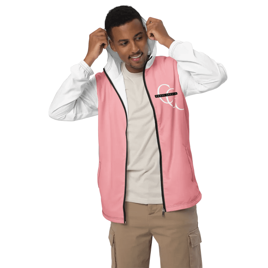 CG Pink Windbreaker White Sleeves product image (3)