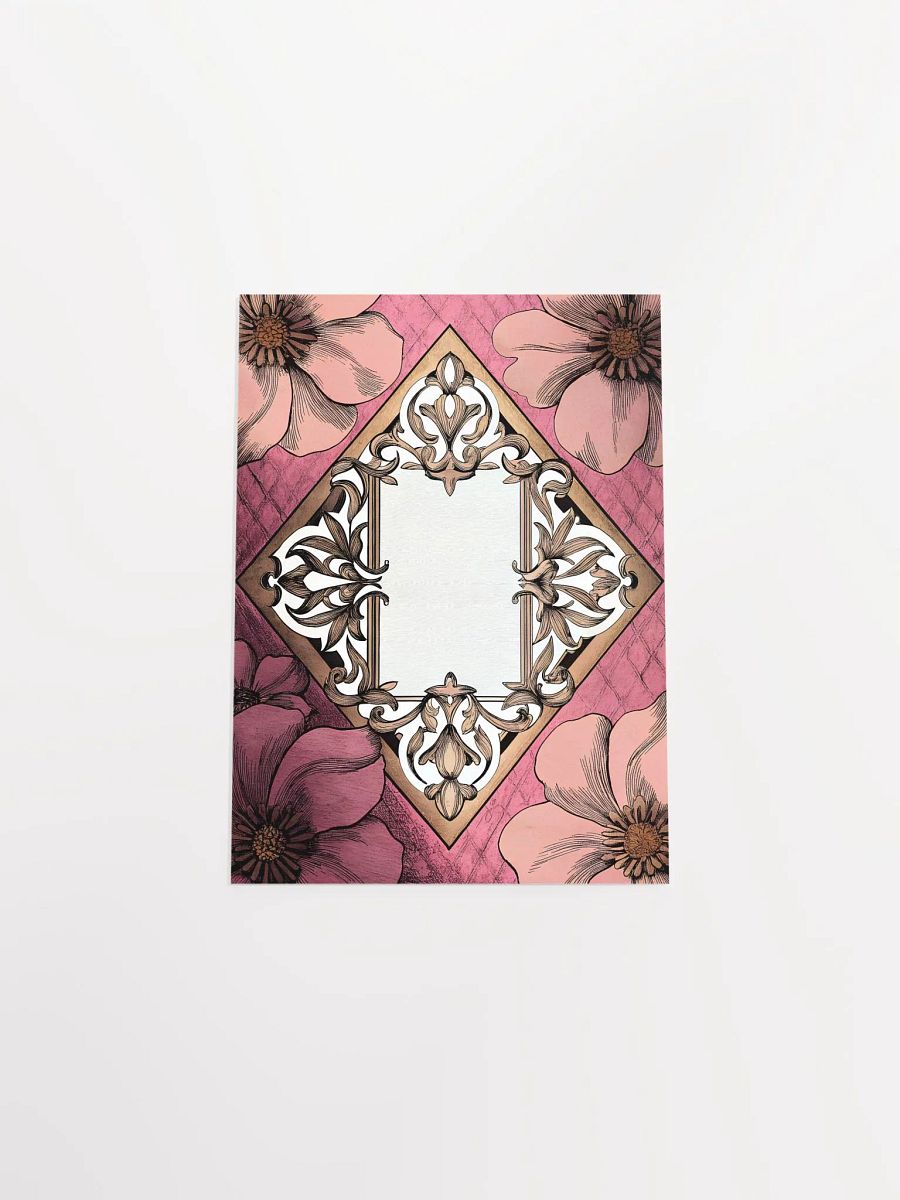 Floral Elegance Matte Poster product image (2)