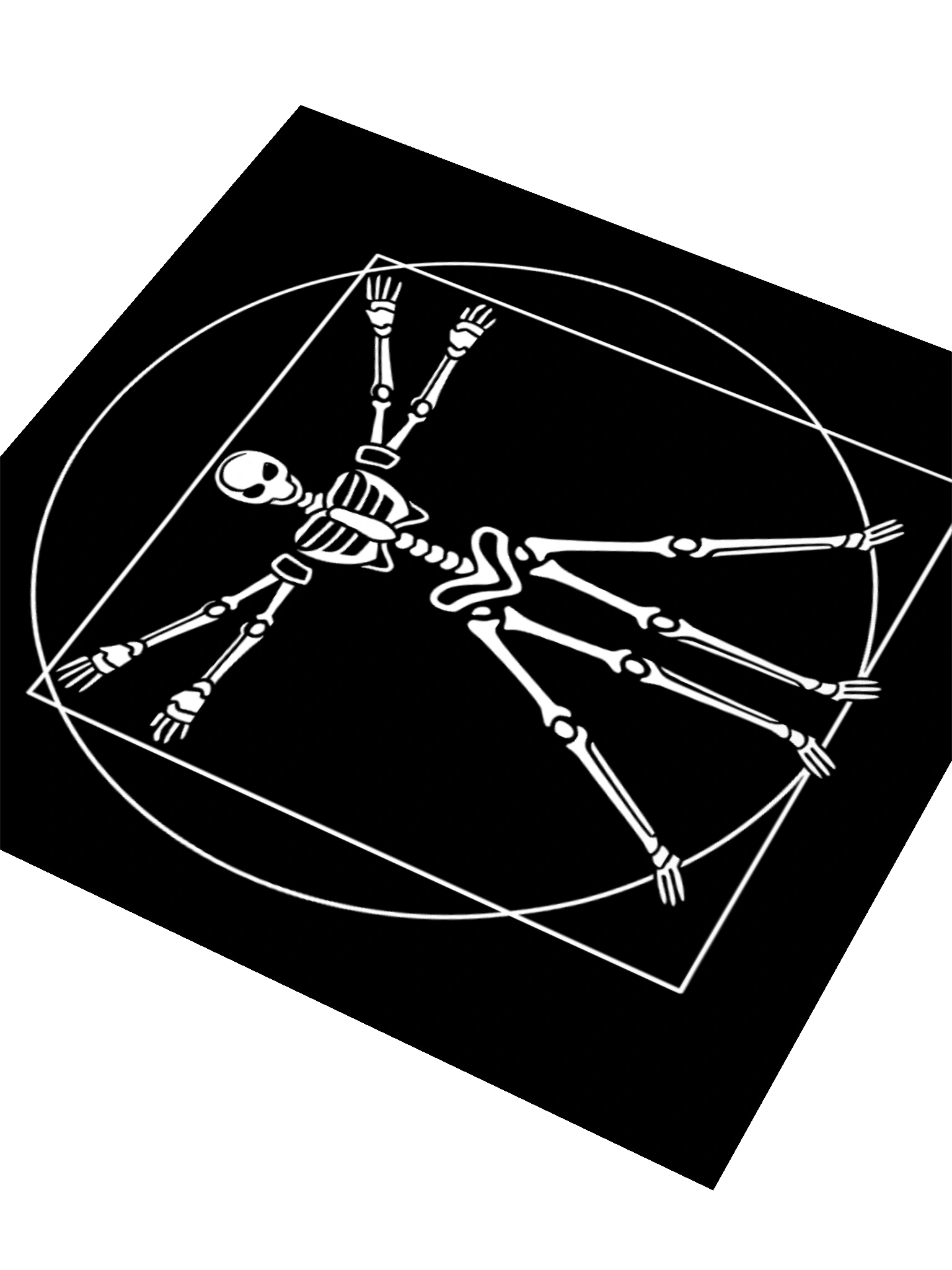 Vitruvian Cyborg - Kiss Cut Stickers product image (3)