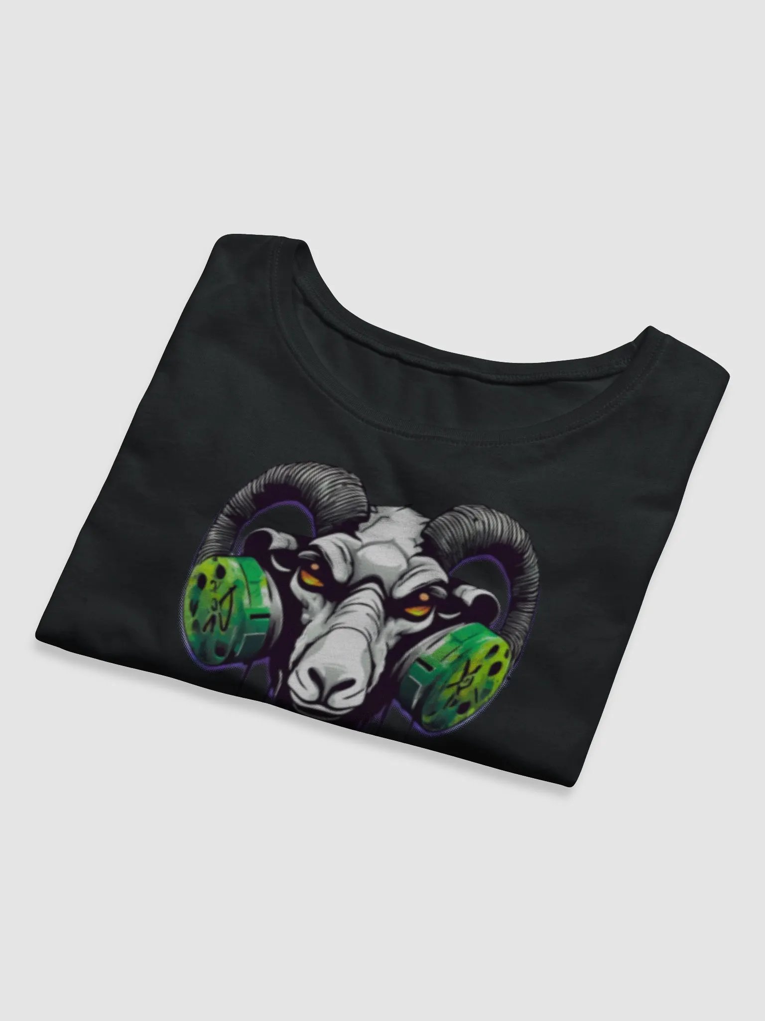 Aires ATM Ram's Head Crop Tee product image (8)