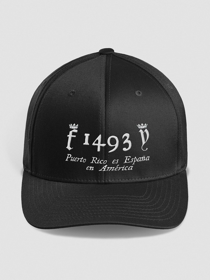 Gorra Negra o Azul con bandera - 1493 Puerto Rico es España en América product image (1)