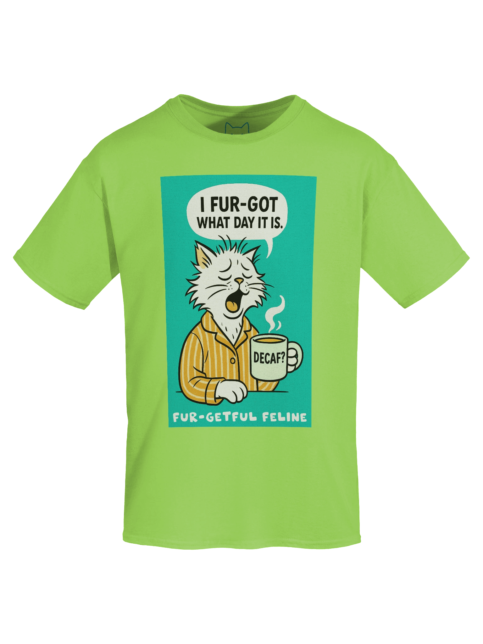 Fur-getful Feline Boxy Fit Unisex T-Shirt product image (67)