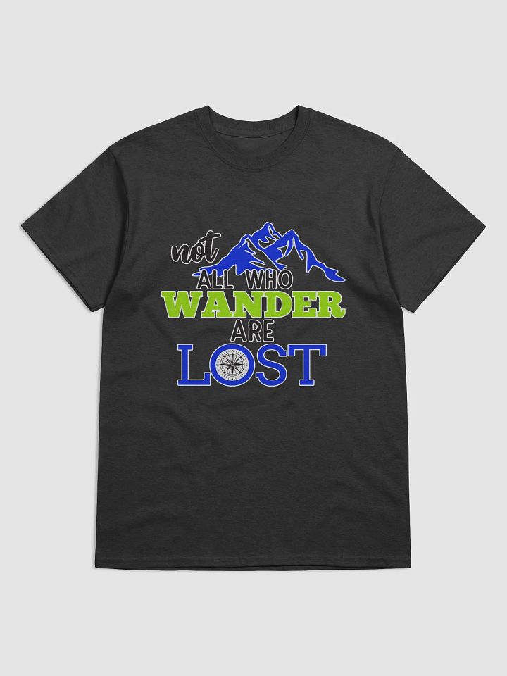 Not All Who Wander Are Lost v2 Mountain Tee product image (9)