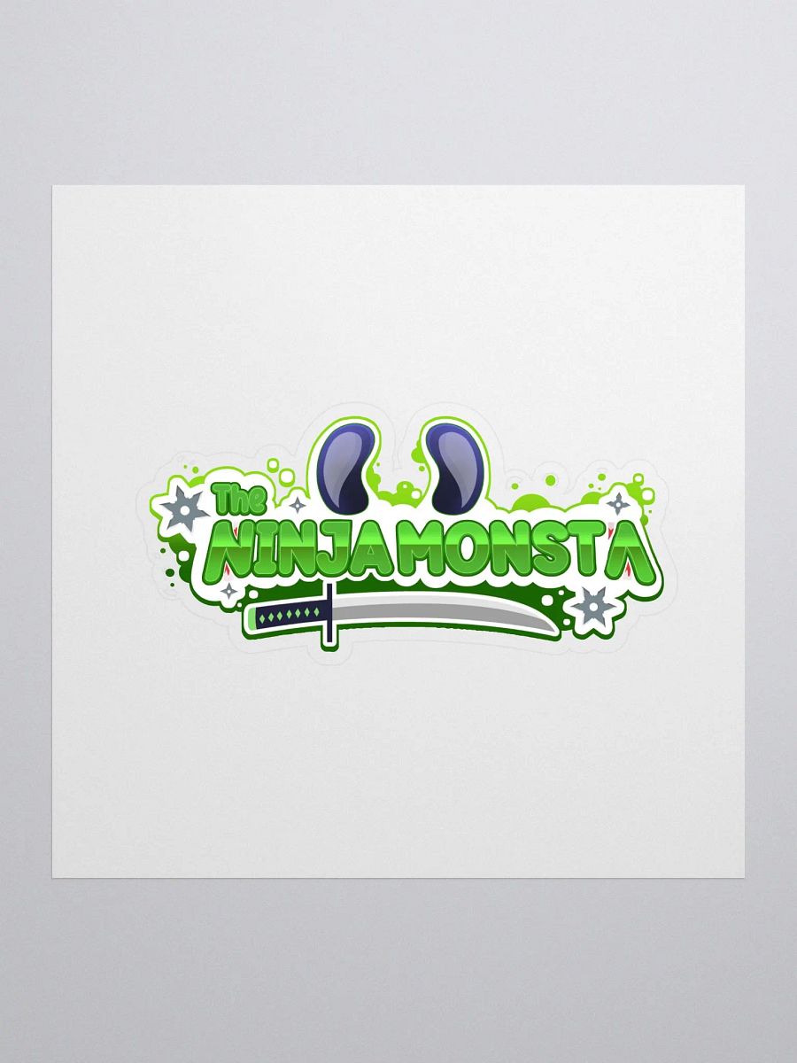 Neon Green Logo Sticker product image (1)