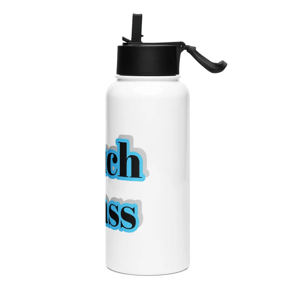 Touch grass water bottle product image (1)