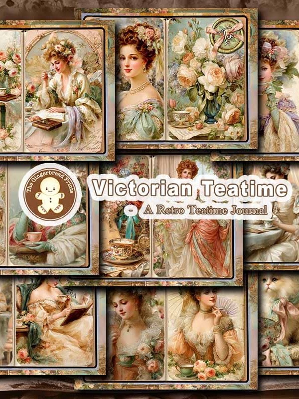 Victorian Teatime Journal Digital Download product image (5)