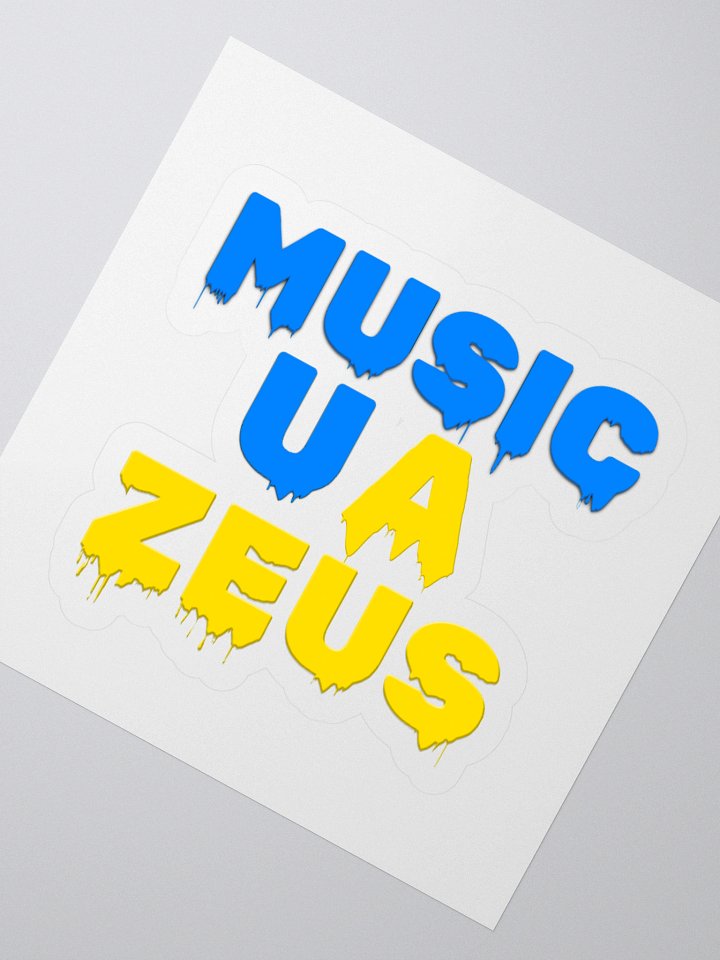 Stickers MUSIC UA ZEUS product image (5)
