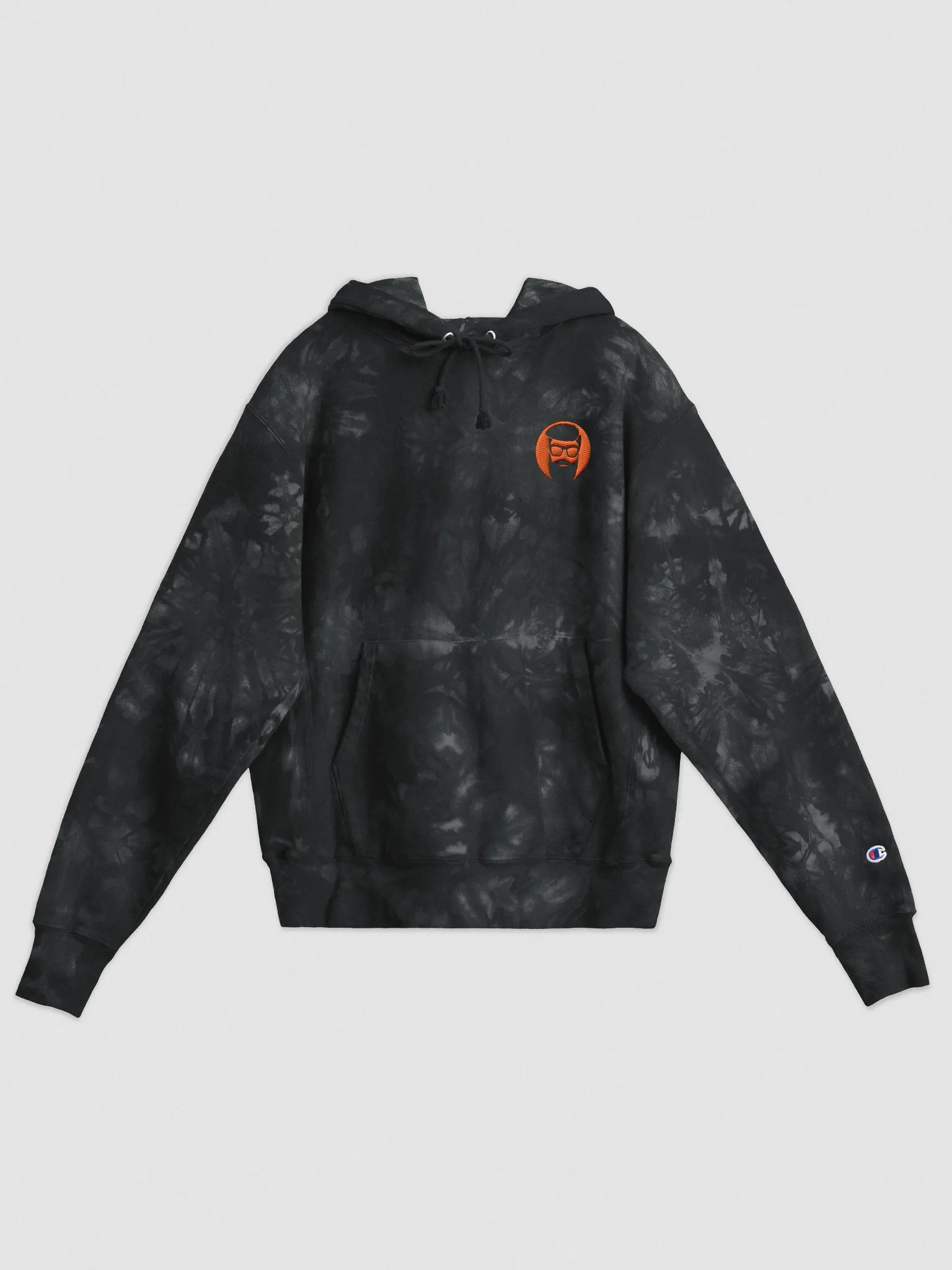 Legendary Nerd Embroidered Tie Dye Hoodie product image (1)