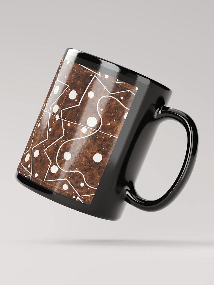 Possibility in Circles Black Glossy Mug product image (2)