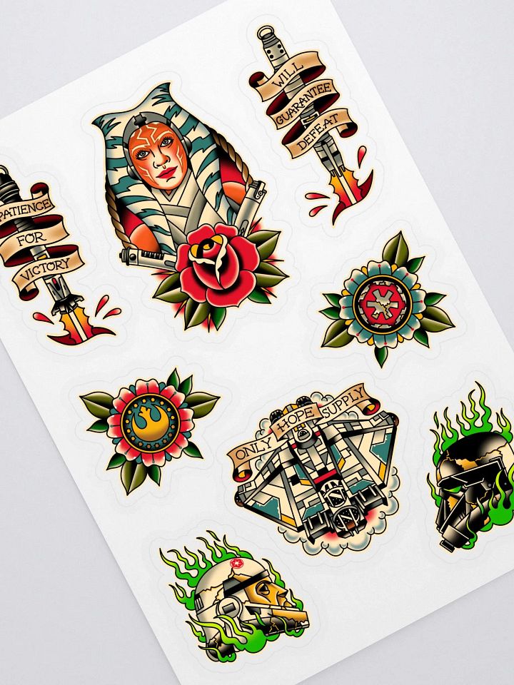 Ahsoka Flash - Sticker Sheet product image (1)