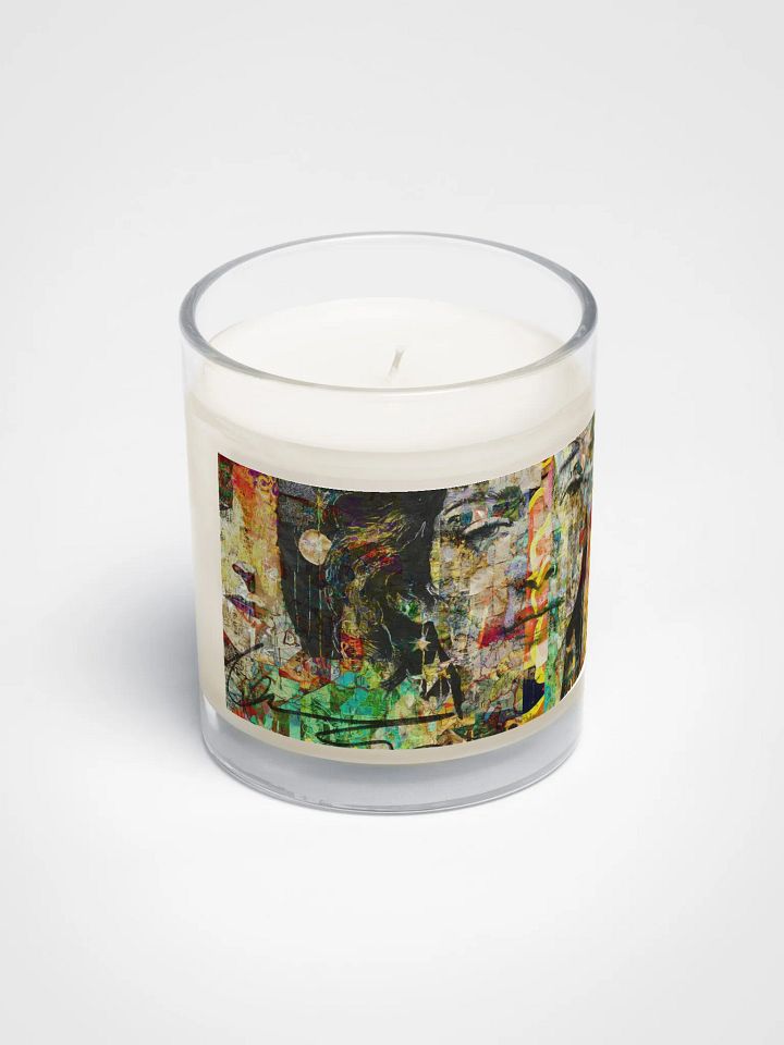 Fragmented Faces Soy Wax Candle product image (2)