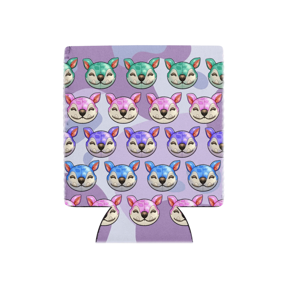 Cheerful Chapaa Faces Can Cooler product image (1)