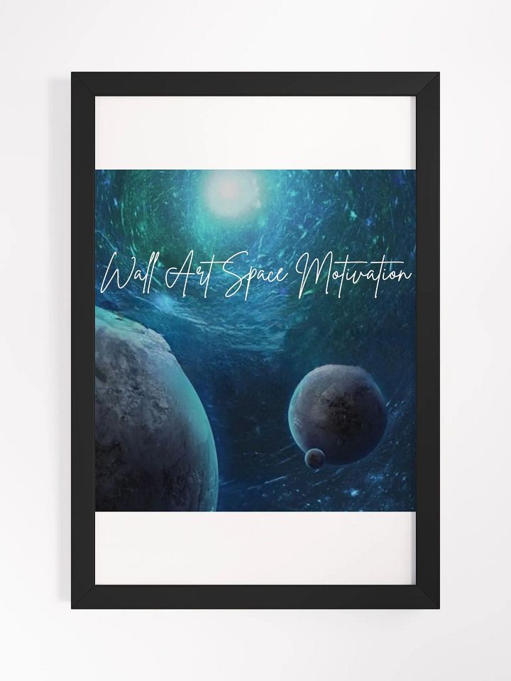 Art Space Framed High-Quality Matte Poster (in) product image (1)