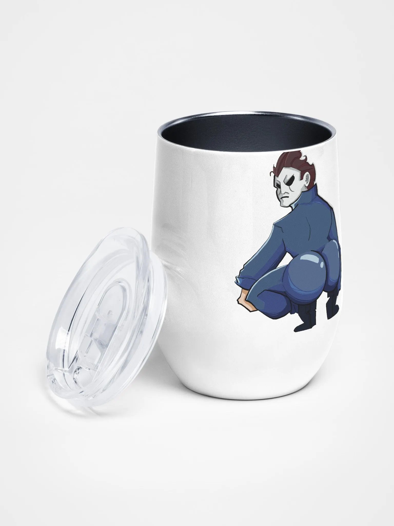Dueling Dumptruck Wine Tumbler product image (2)