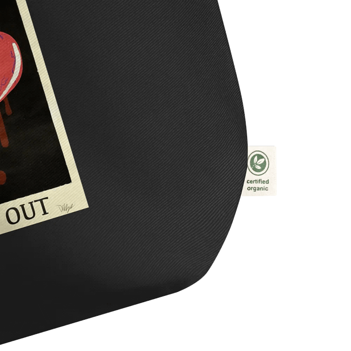 Bleed Your Heart Out Tote Bag (Traditional) product image (2)