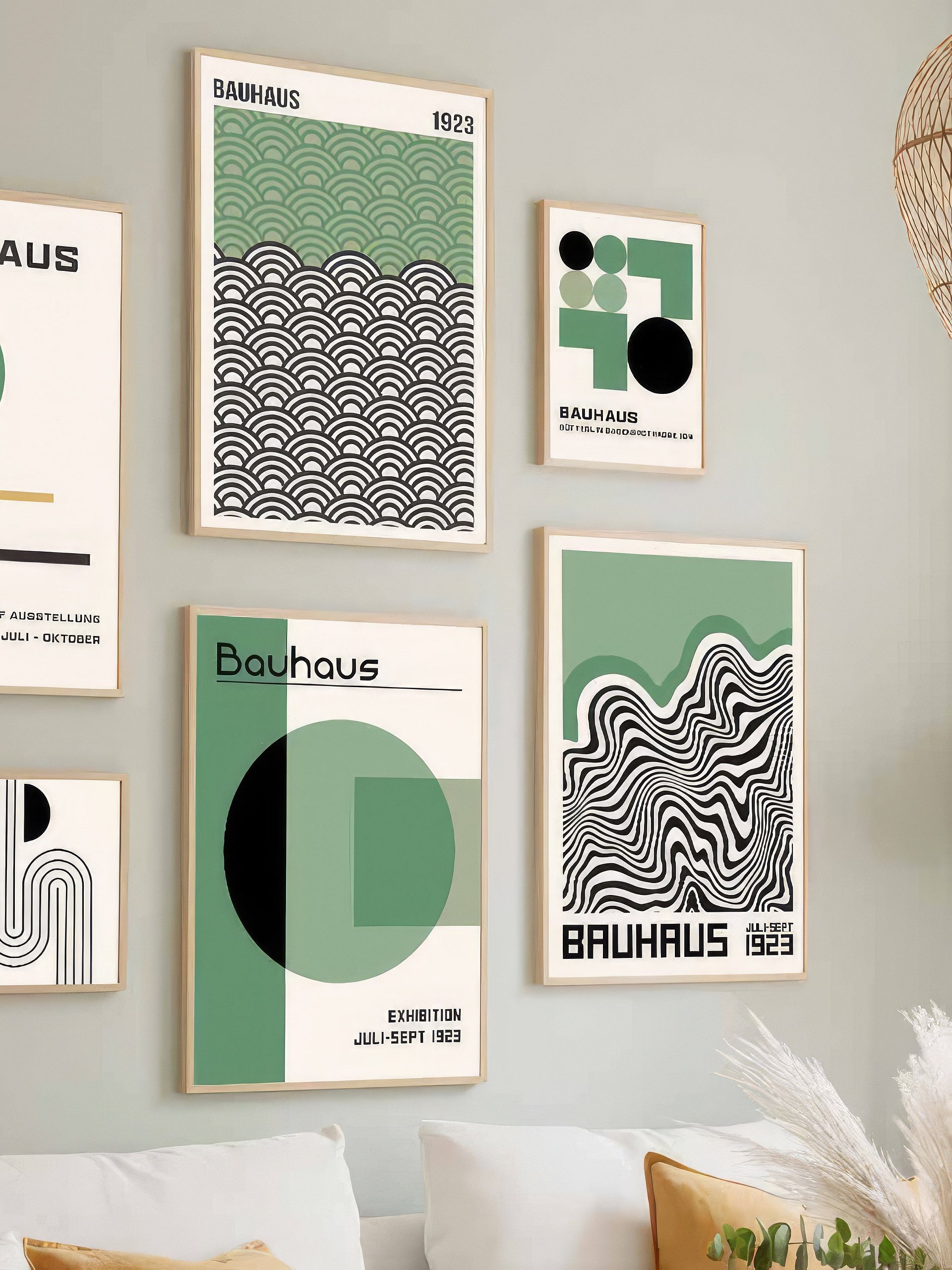 Bauhaus poster set of 8, premium printable, wall art prints product image (8)