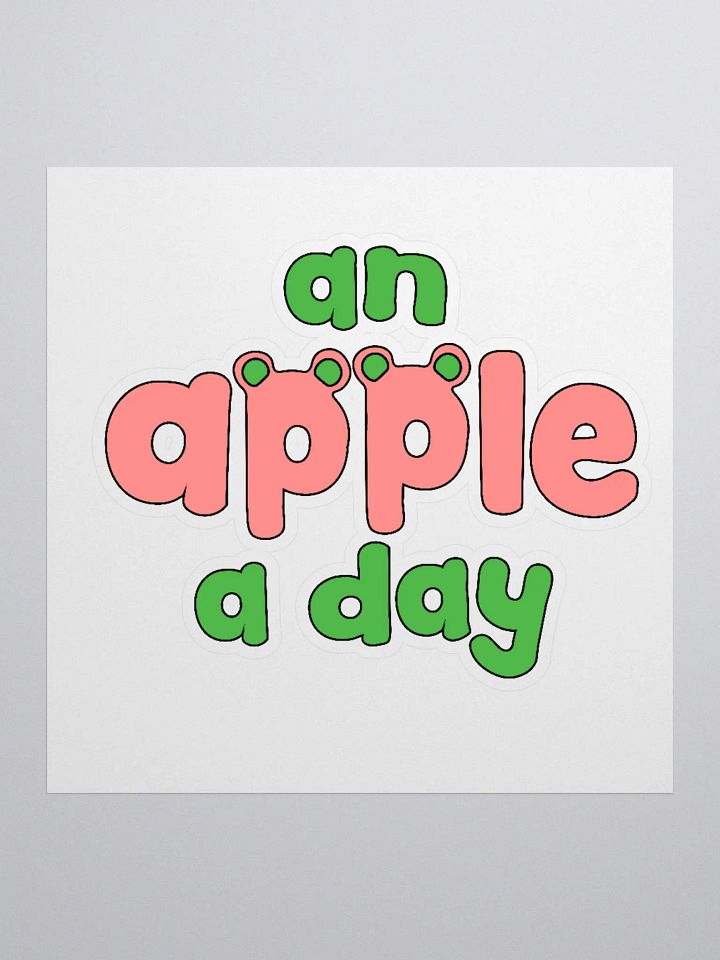 An Apple A Day Sticker product image (2)