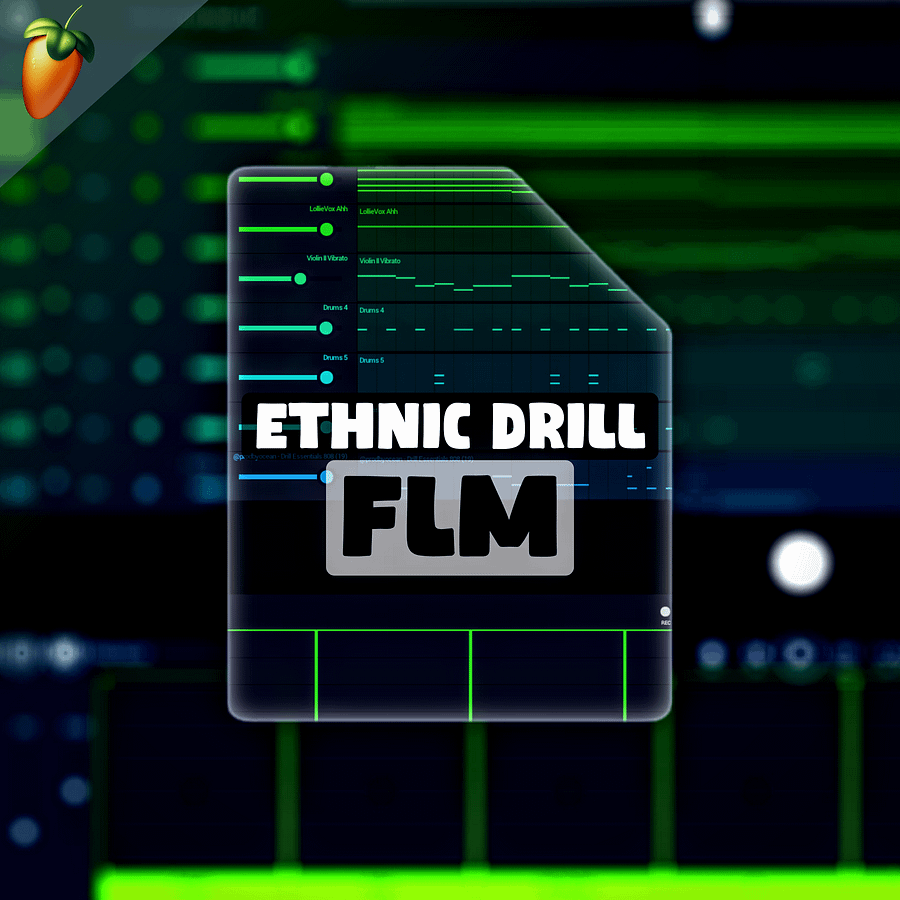 Ethnic Drill beat Tutorial FLM product image (1)