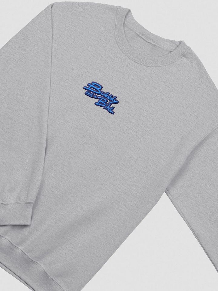 Bubbly and a B*tch embroidered crewneck (blue bubble) product image (1)