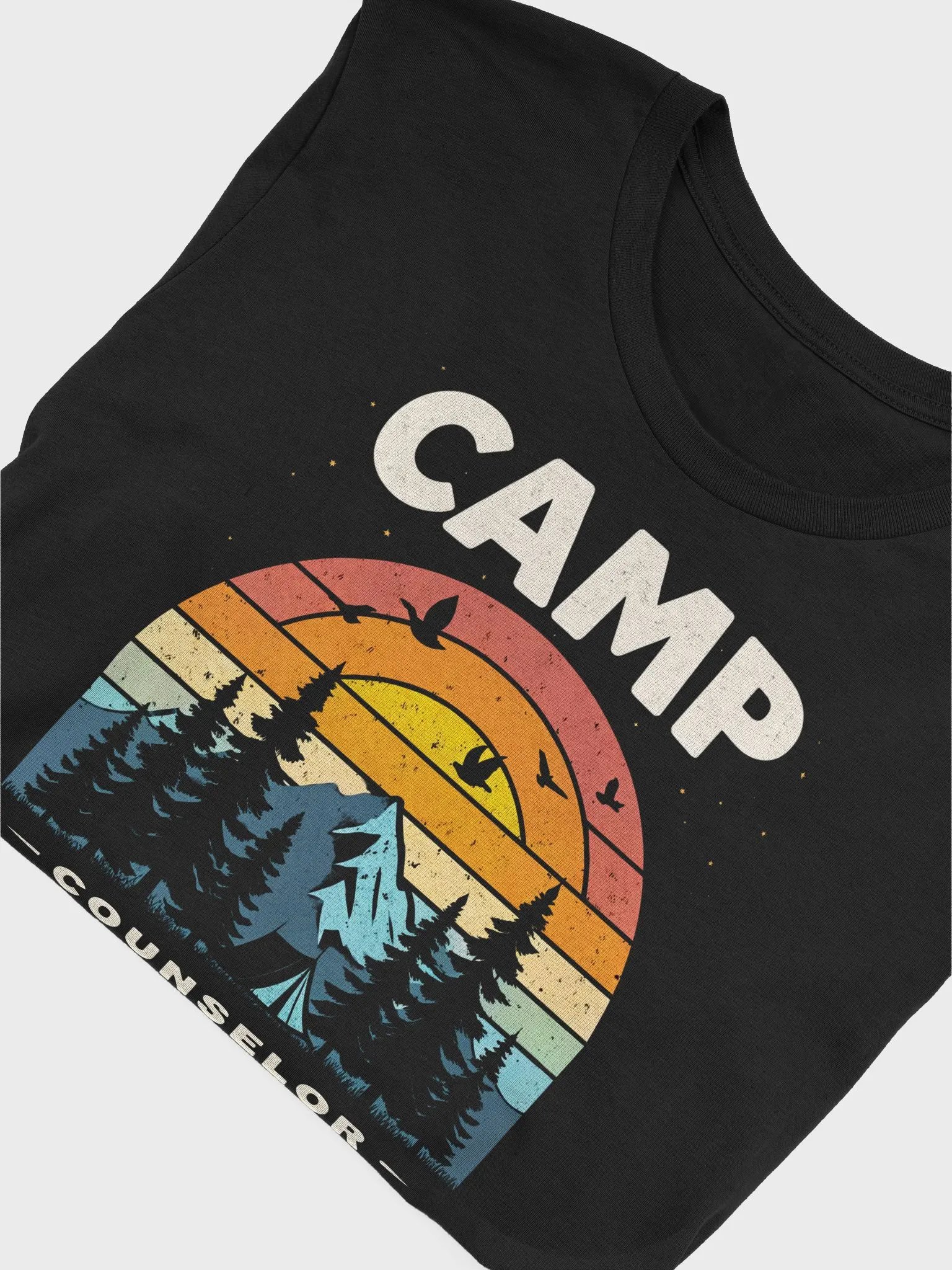 Camp Counselor T-Shirt | Camper Staff Camping Tee for Outdoor Adventure, Hiking & Nature Lovers product image (5)