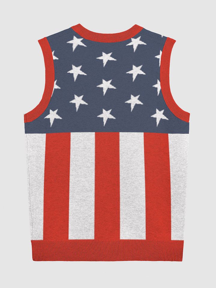 Starry Night Jacquard V-Neck Vest product image (6)
