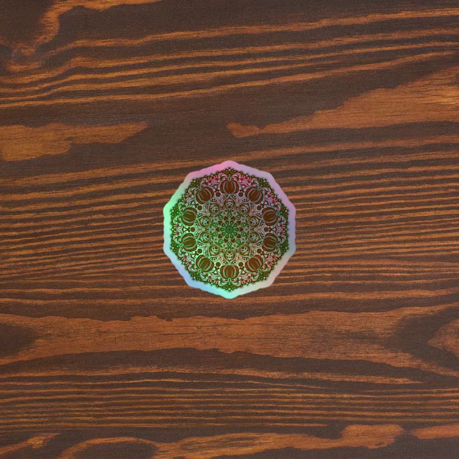 Symmetrical Serenity Holographic Sticker Sheet product image (6)