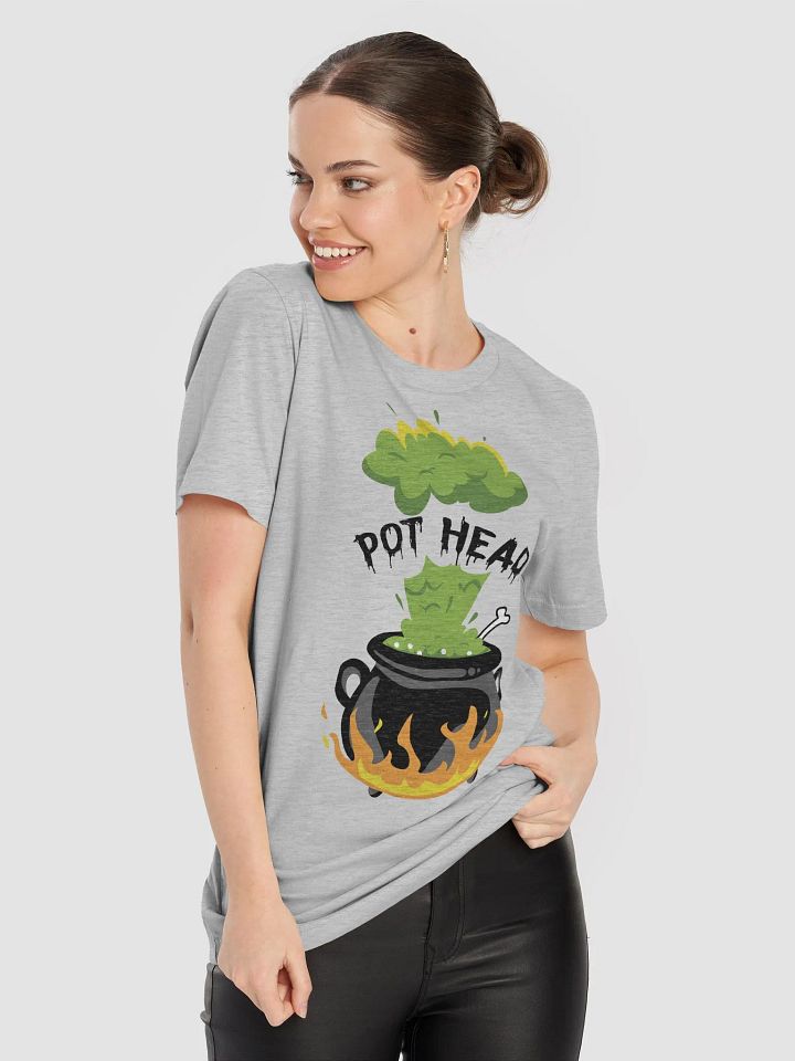 Witch's Brew Pot Head Cauldron Halloween Unisex T-Shirt product image (2)