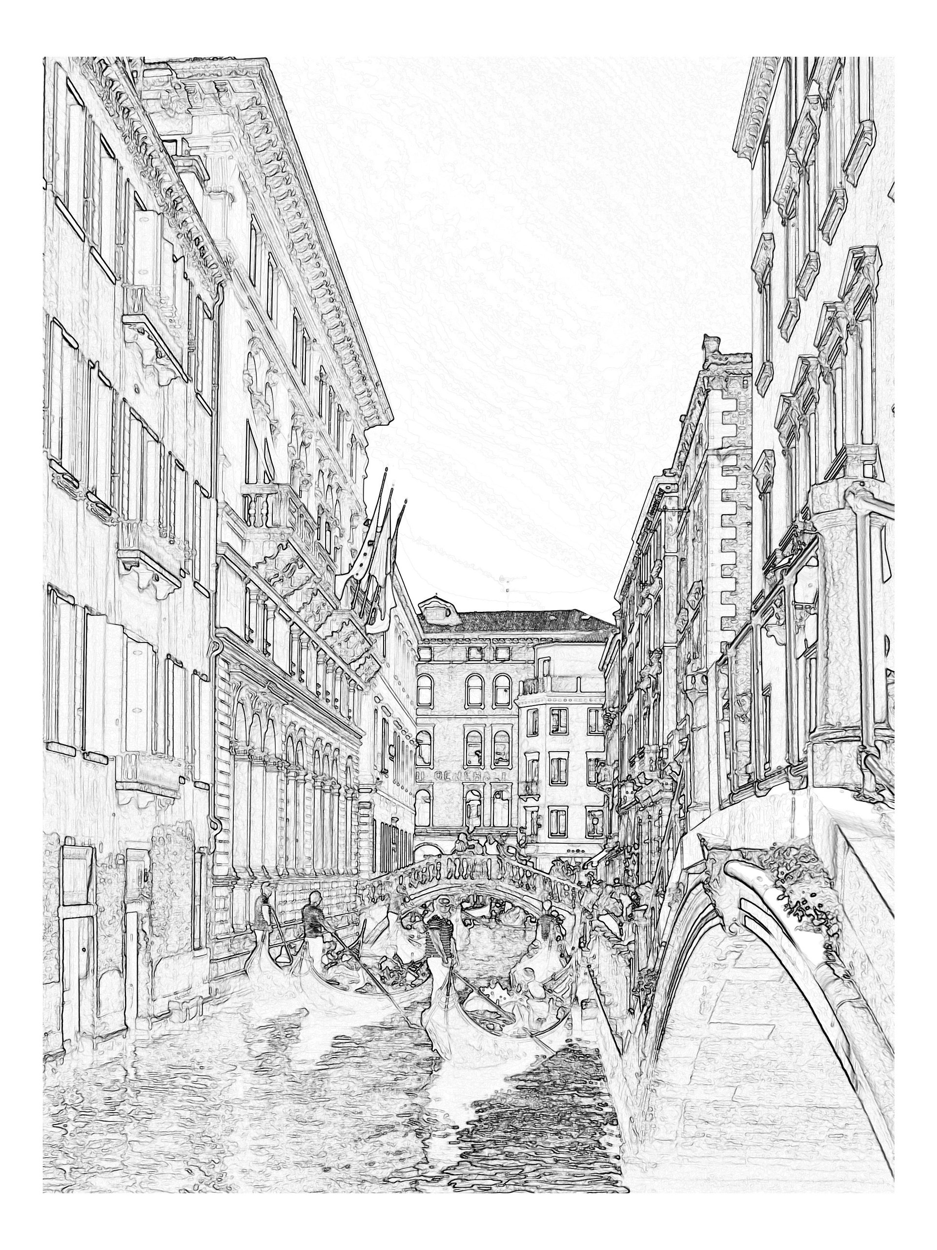 Cool Down [Color] | Adult Coloring Book: Venice product image (7)