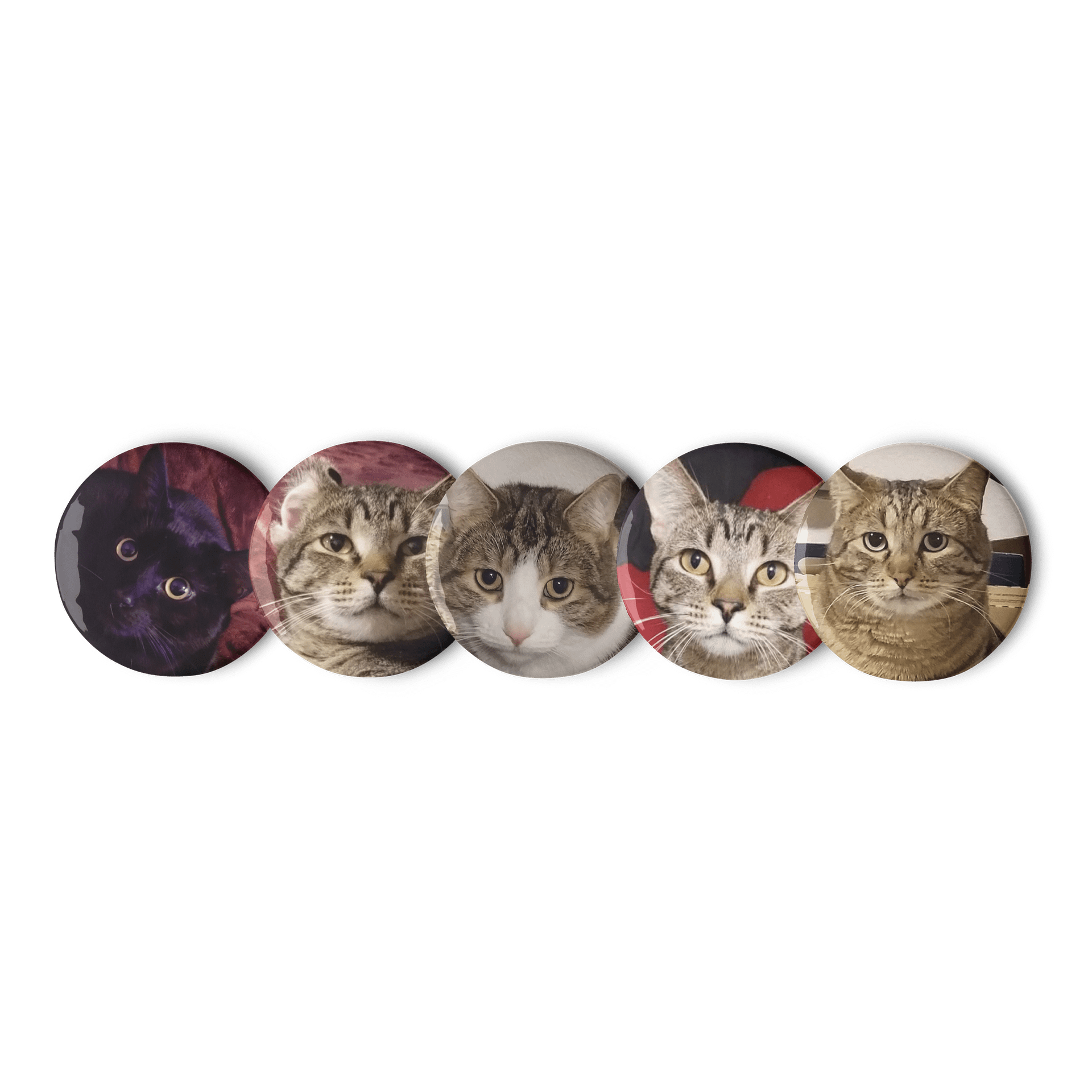 Cat Pictures || Set of Pin Buttons product image (1)