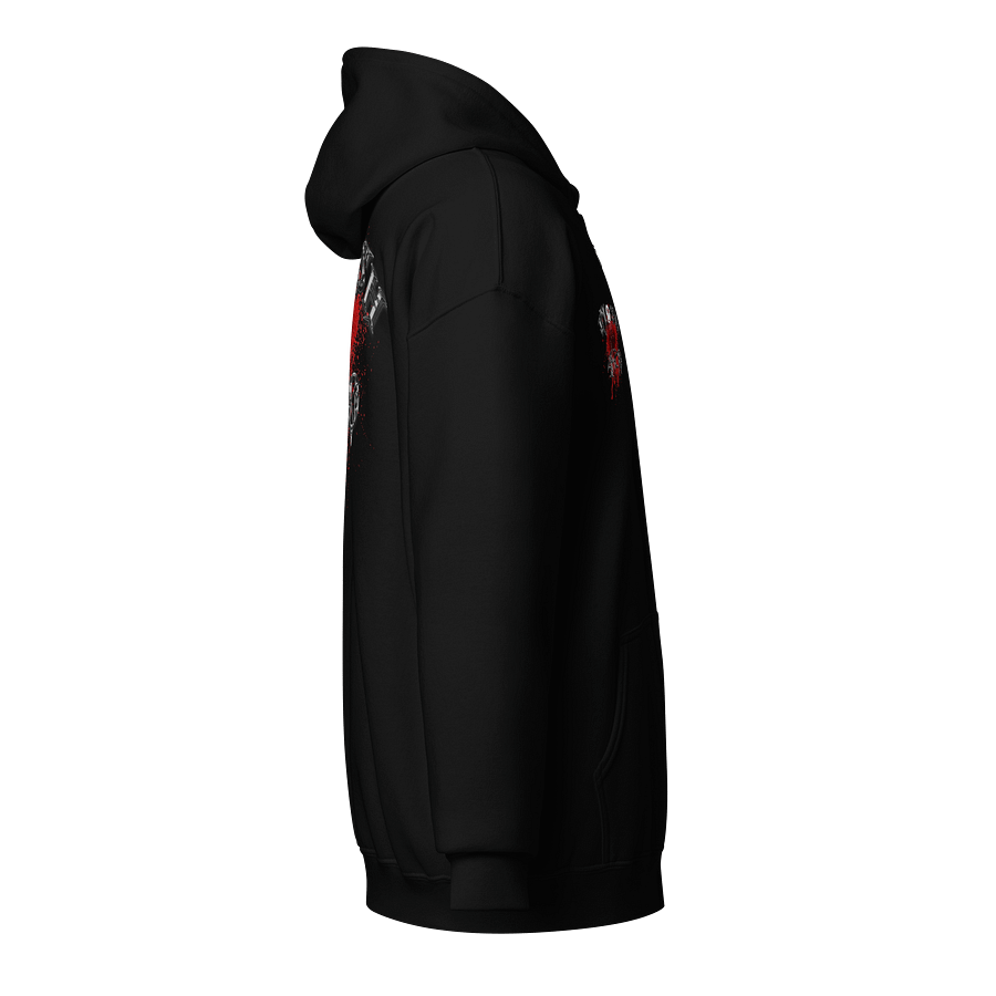 BLOODSPLAT 420 LOGO ZIP HOODIE product image (4)