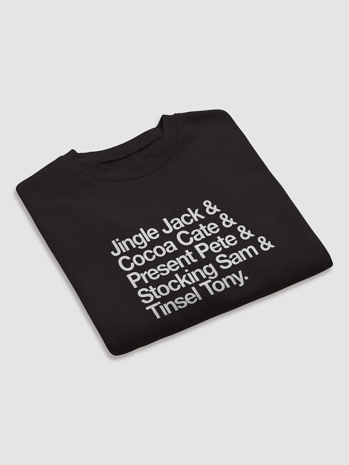 The Naughty List Names Crop Crew Neck product image (1)
