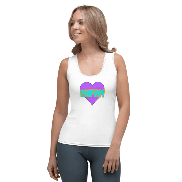 2NFAM Heart Fitted Tank Top - Women's product image (1)