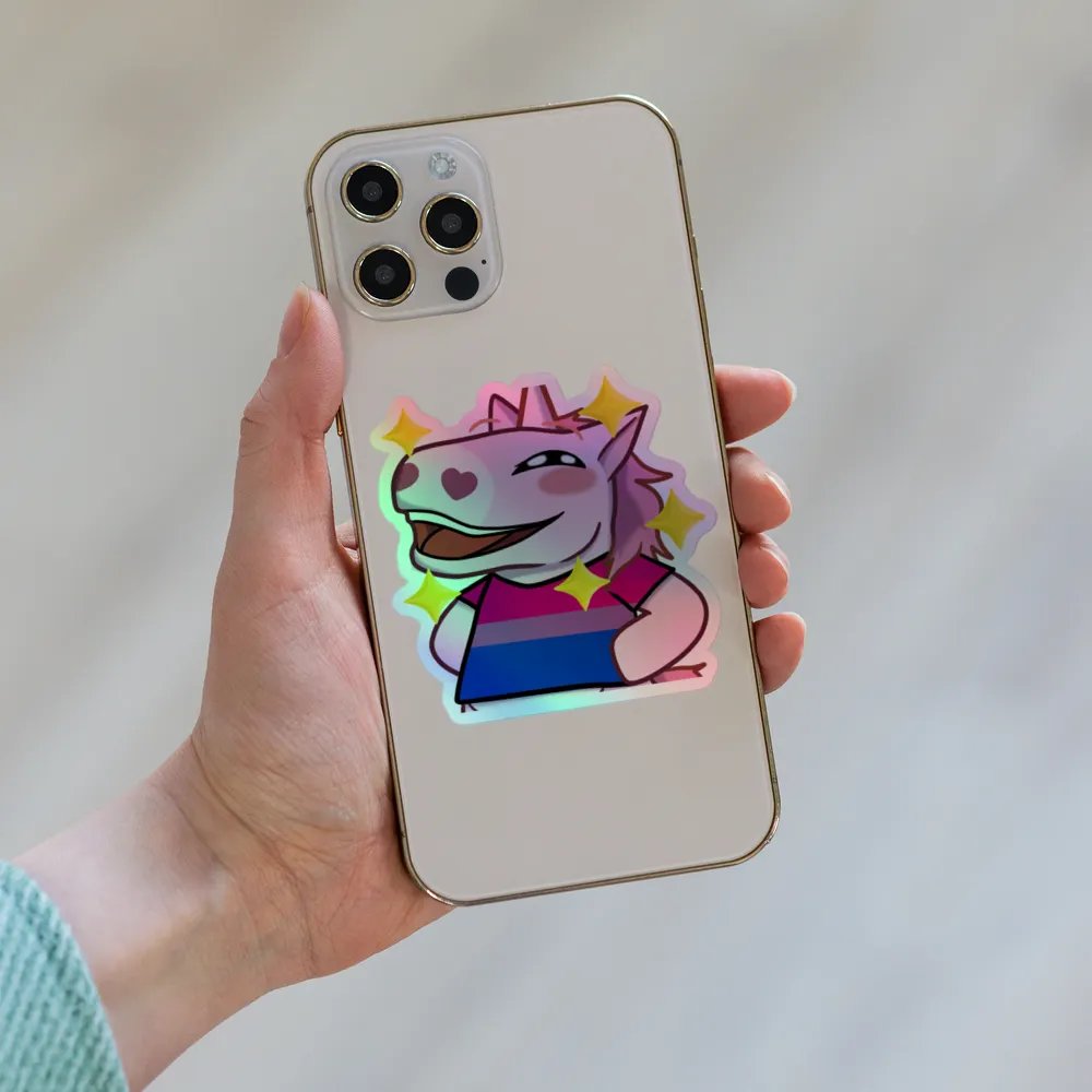BI Pride Holographic Sticker product image (8)