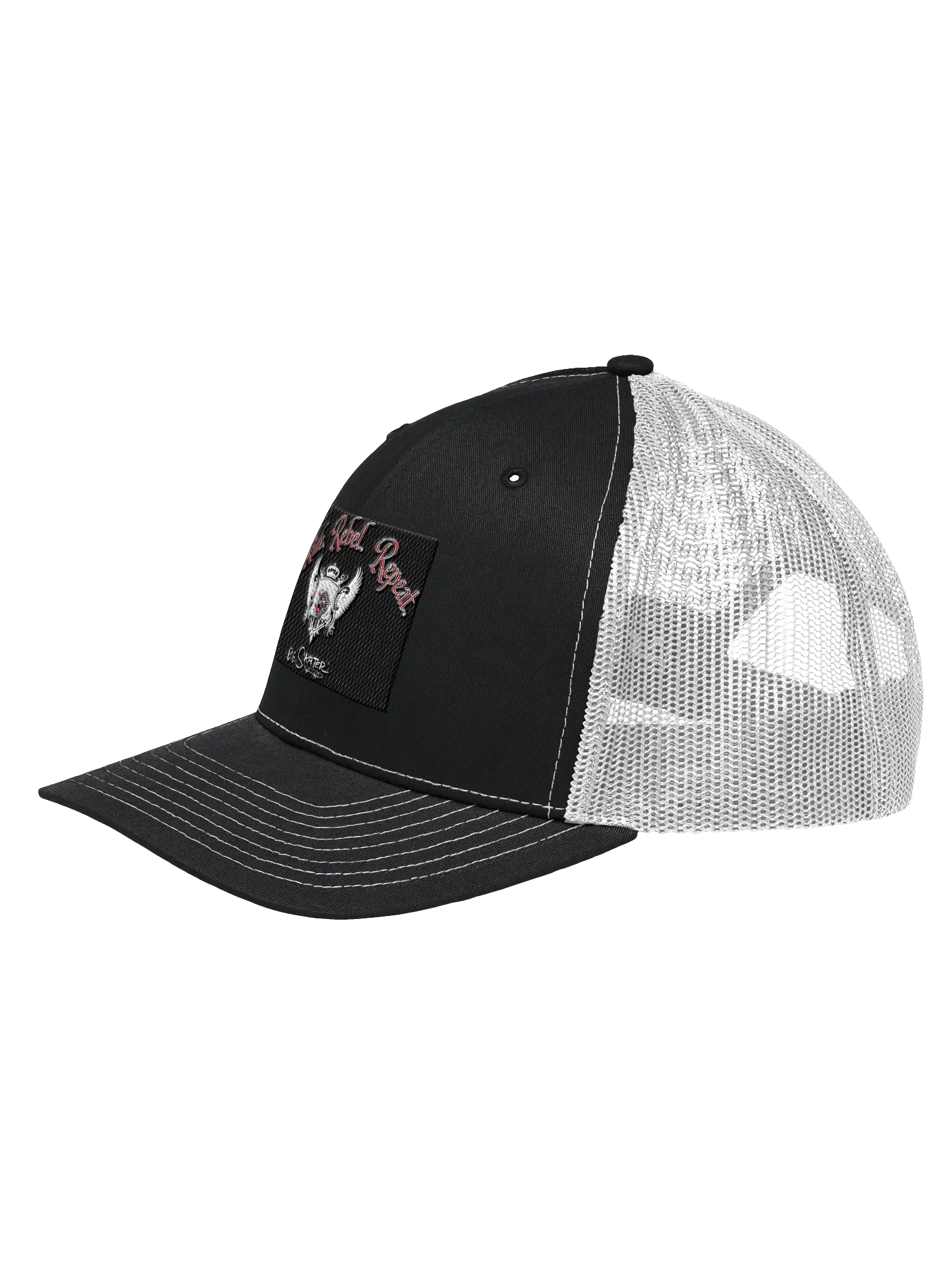 “Ride. Rebel. Repeat.” – Richardson Trucker Hat by O.G. Skater® product image (2)