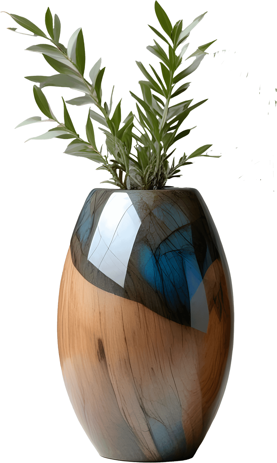 Rustic Elegance – Artisan Vase PNG product image (1)