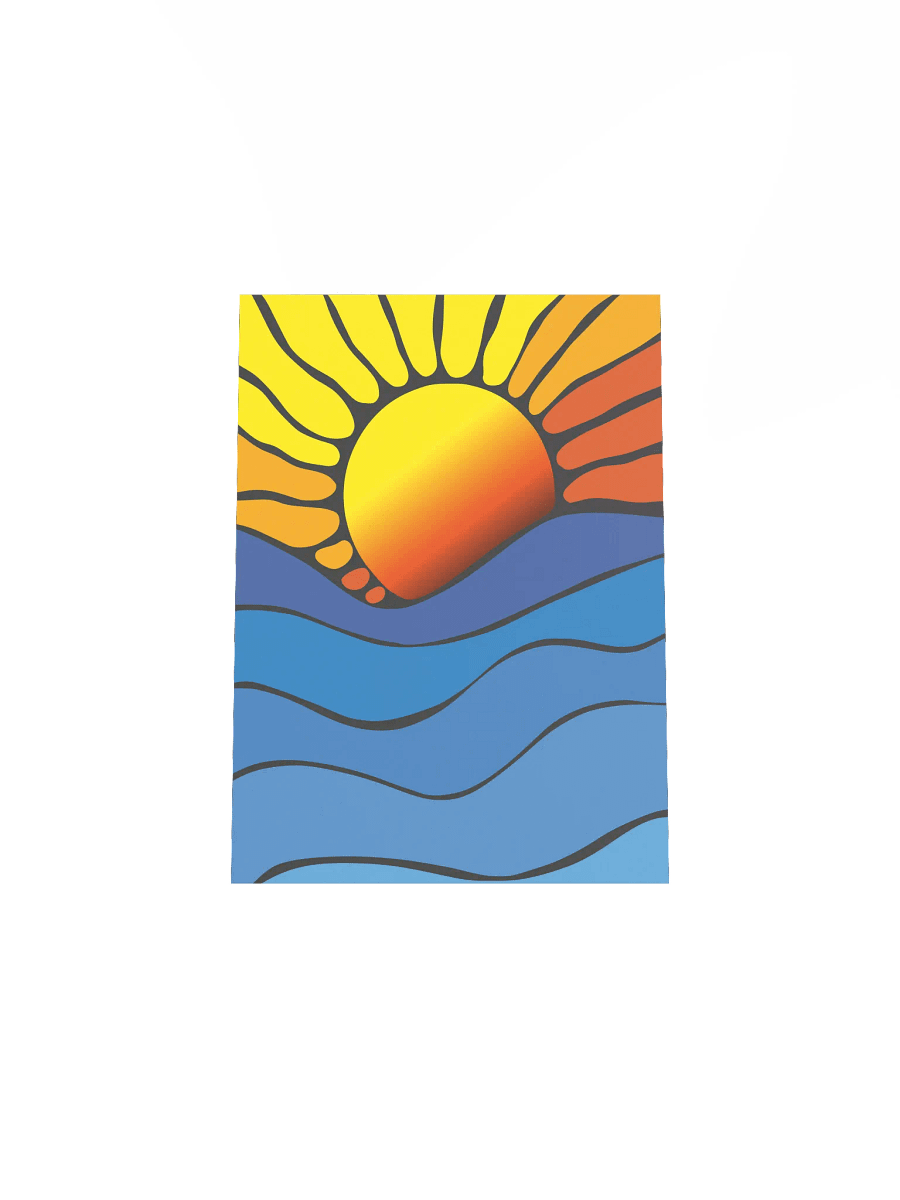 Abstract Sunrise Poster product image (31)