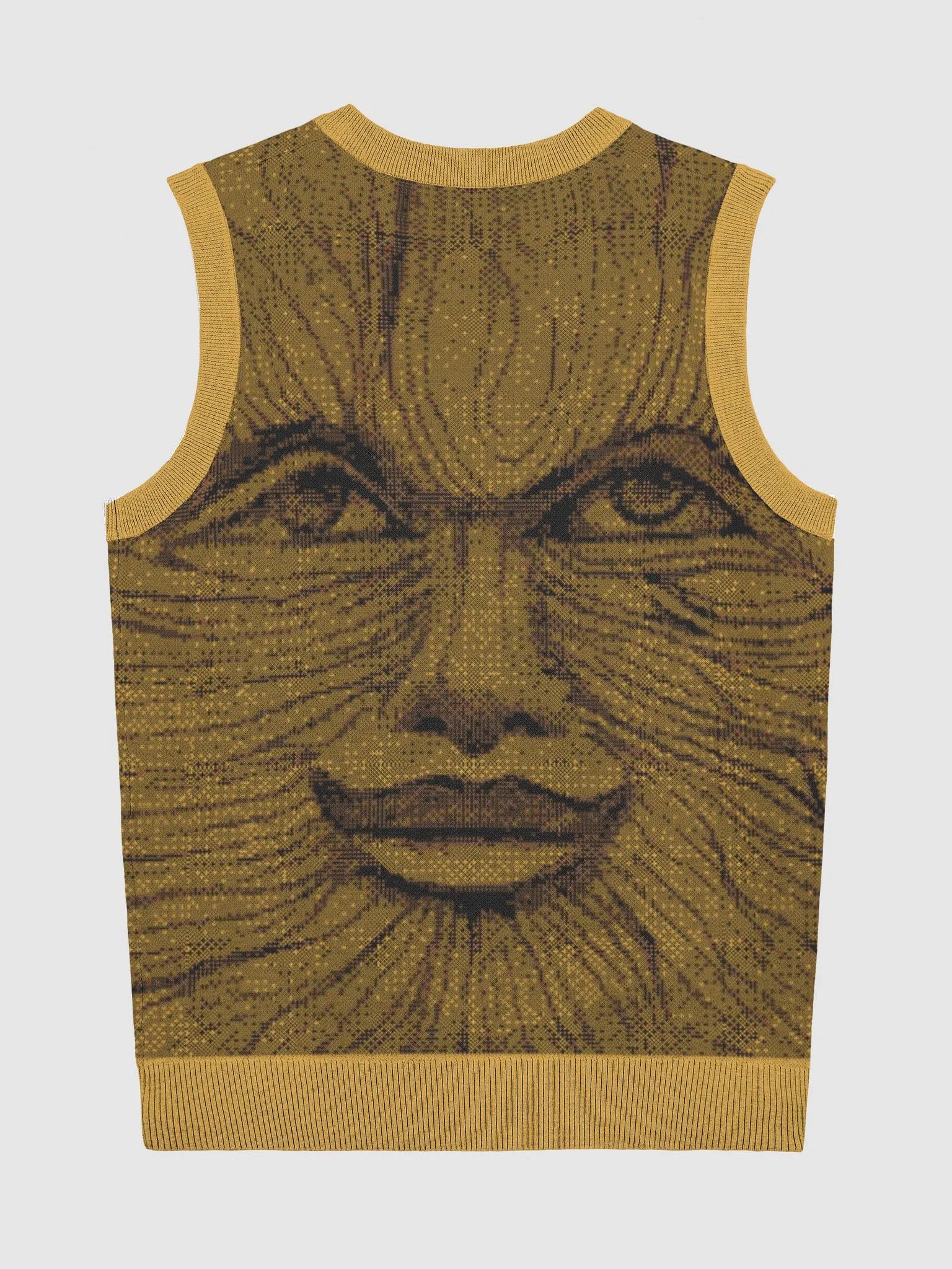 Green Man knit vest product image (2)