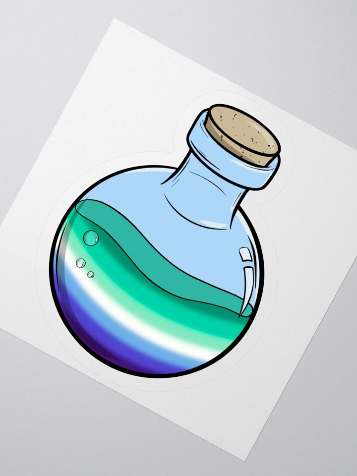 Gay Pride Potion | 3" Sticker product image (2)